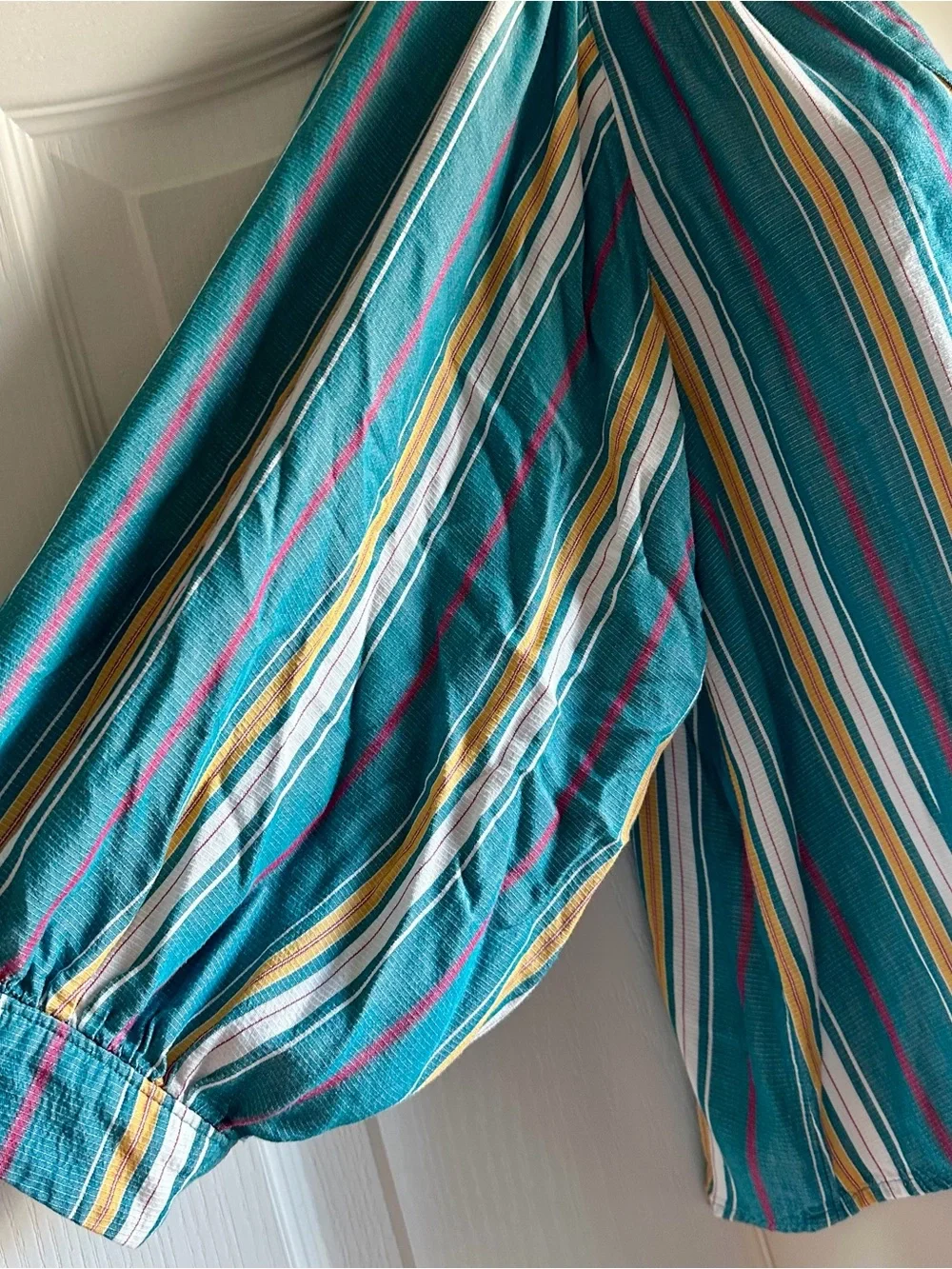 Anthropologie Maeve Oversized Striped Top